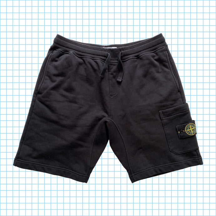 Stone Island Stealth Black Sweat Short SS18' - Moyen