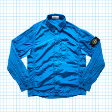 Carica l&#39;immagine nel visualizzatore di Gallery, Stone Island Marina Blue Nylon Metal Over Shirt SS18’ - Large