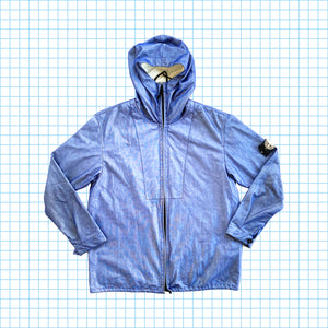 Stone Island Blue ‘Snowflake’ Tyvek Jacket SS08’ - Large