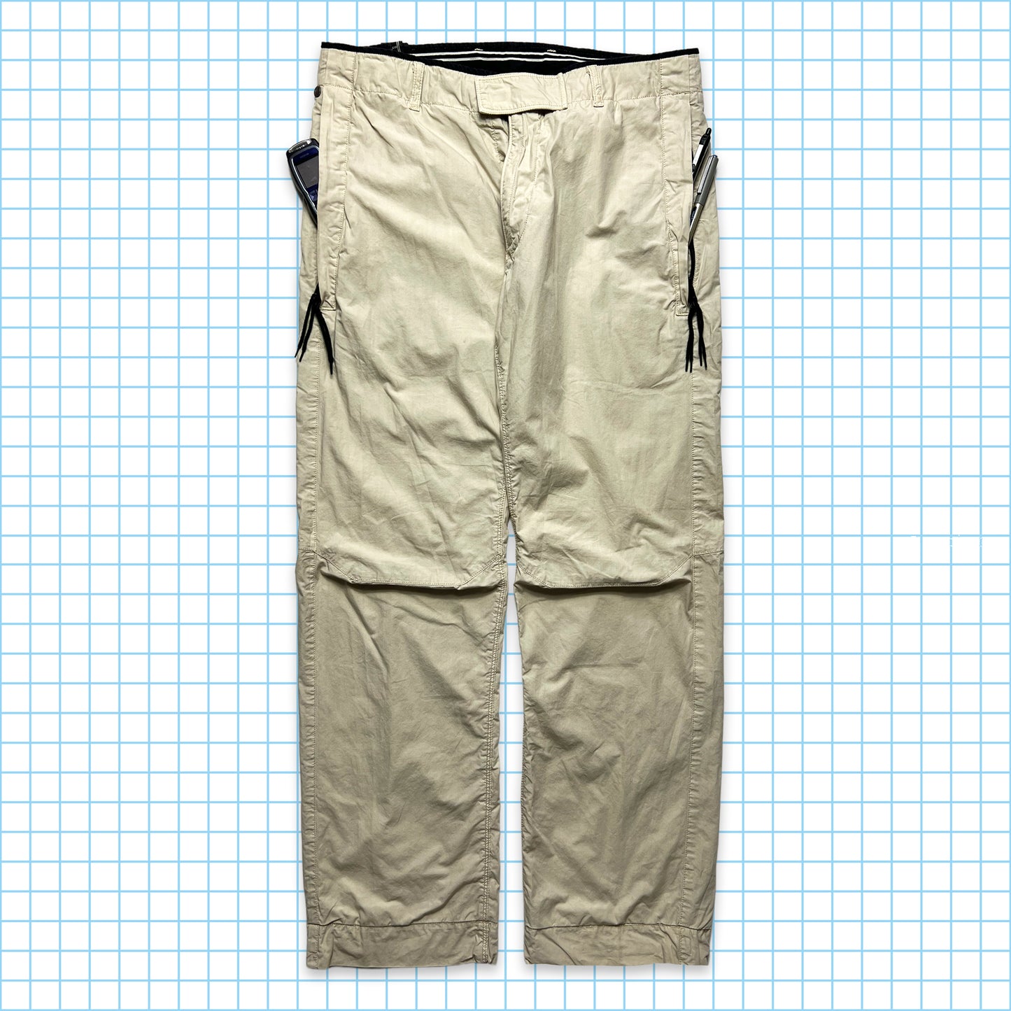 Stone Island Beige Jet Pant SS09' - 32" Waist