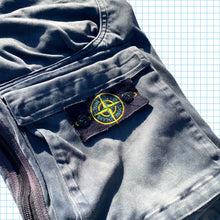 Carica l&#39;immagine nel visualizzatore di Gallery, Vintage Stone Island Multi Pocket Reconstructed Bondage Cargo Trousers - 30&quot; / 32&quot; Waist