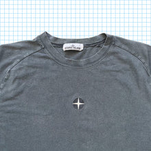 Load image into Gallery viewer, Stone Island Centre Compass Washed Grey Tee SS18’ - Large