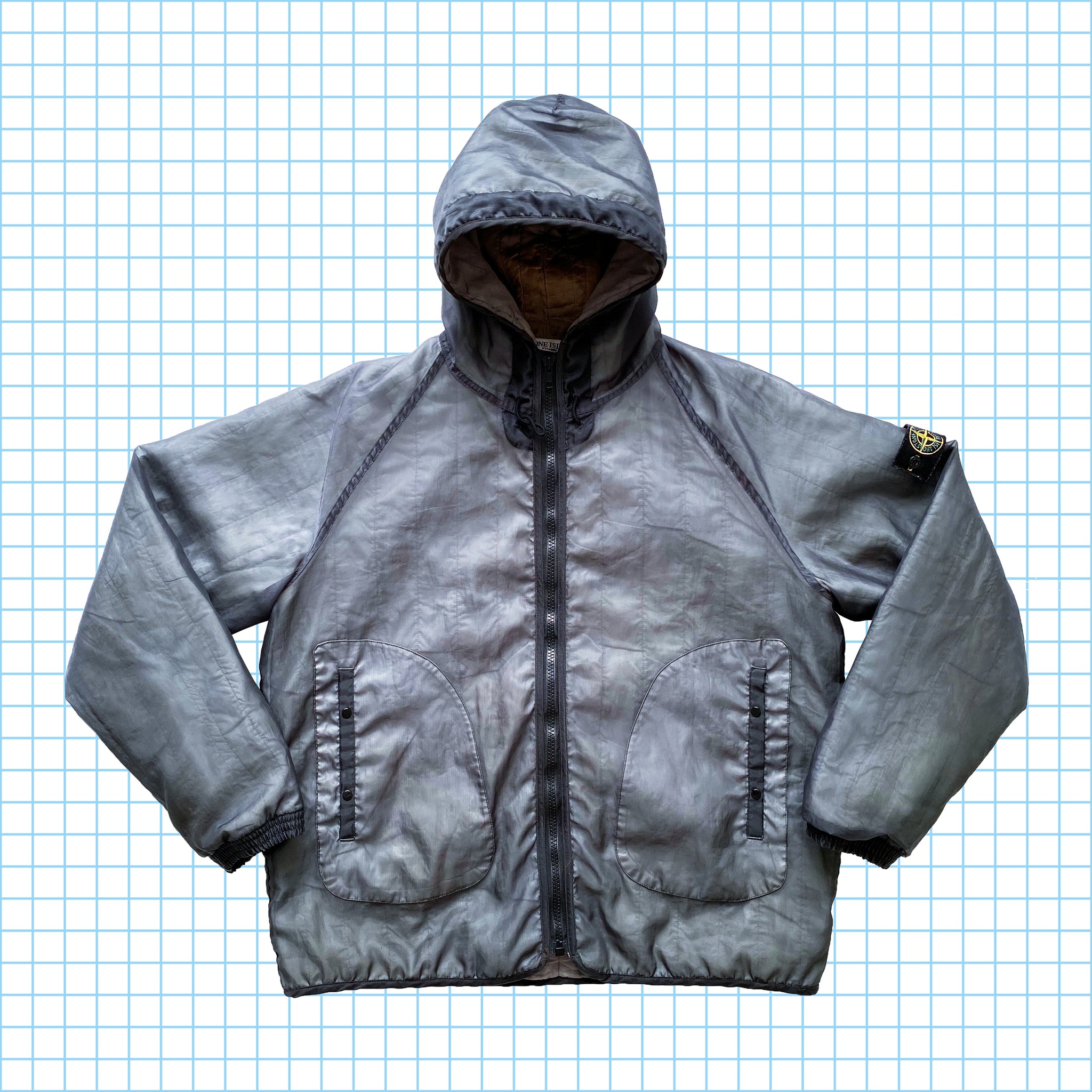 Stone Island Quilted Monofilament Mesh Jacket AW03' - Extra Large 