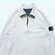Load image into Gallery viewer, Stone Island Ribbed Cotton Quarter Zip SS99&#39; - Extra Large