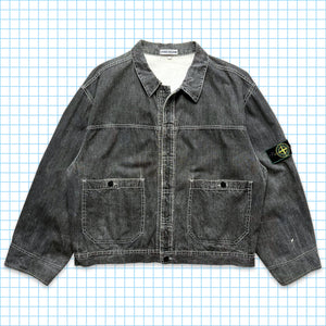 Stone Island Denim Pigment Chore Jacket SS86' - Large