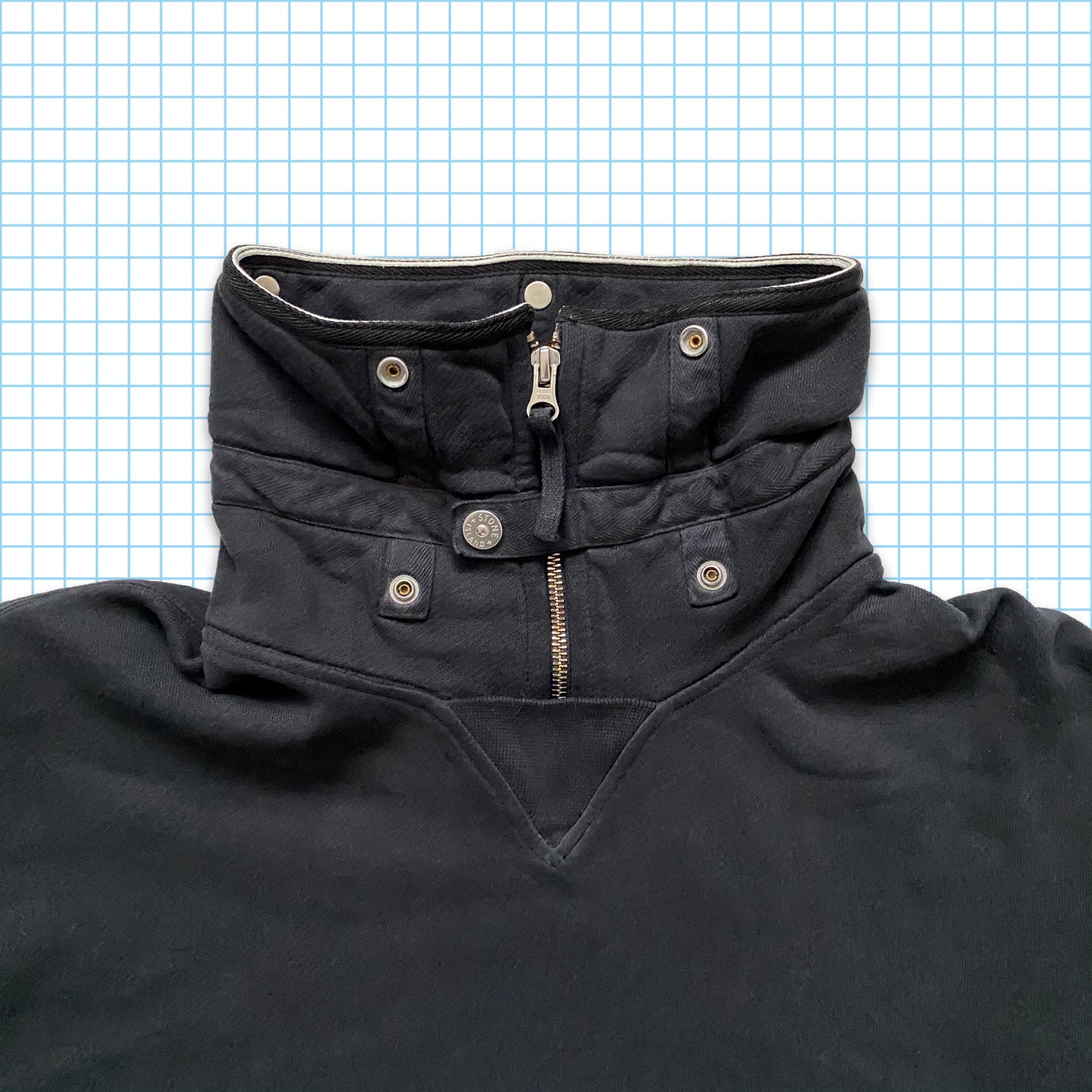 Stone Island Pop Collar Col cheminée ras du cou AW10' - Large