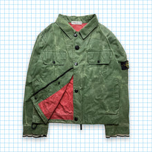 Carica l&#39;immagine nel visualizzatore di Gallery, Stone Island Washed Forest Green Jacket SS06&#39; - Medium