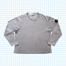 Load image into Gallery viewer, Stone Island Grey Ribbed Crewneck AW03&#39; - Extra Large
