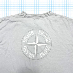 Late 00’s Stone Island Compass Spellout Tee - Extra Large