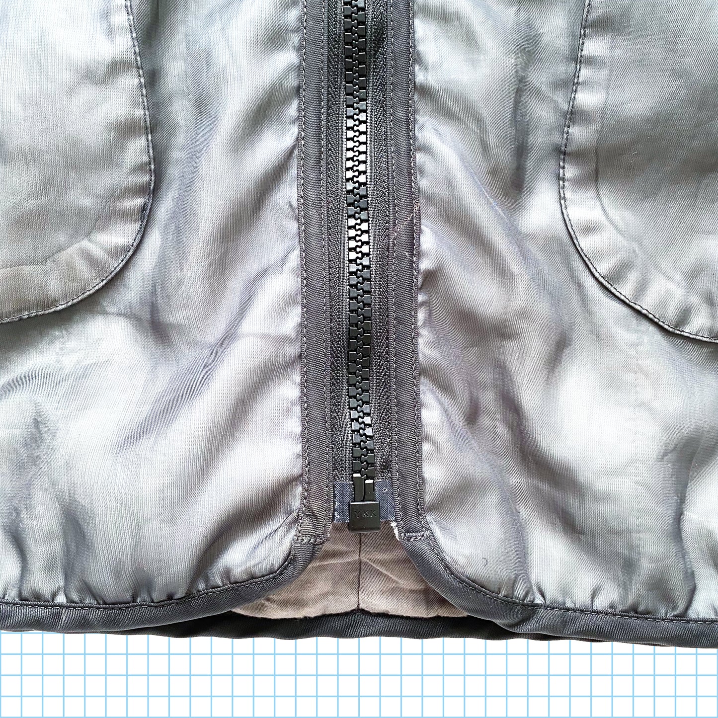 Veste matelassée en maille monofilament Stone Island AW03' - Extra Large