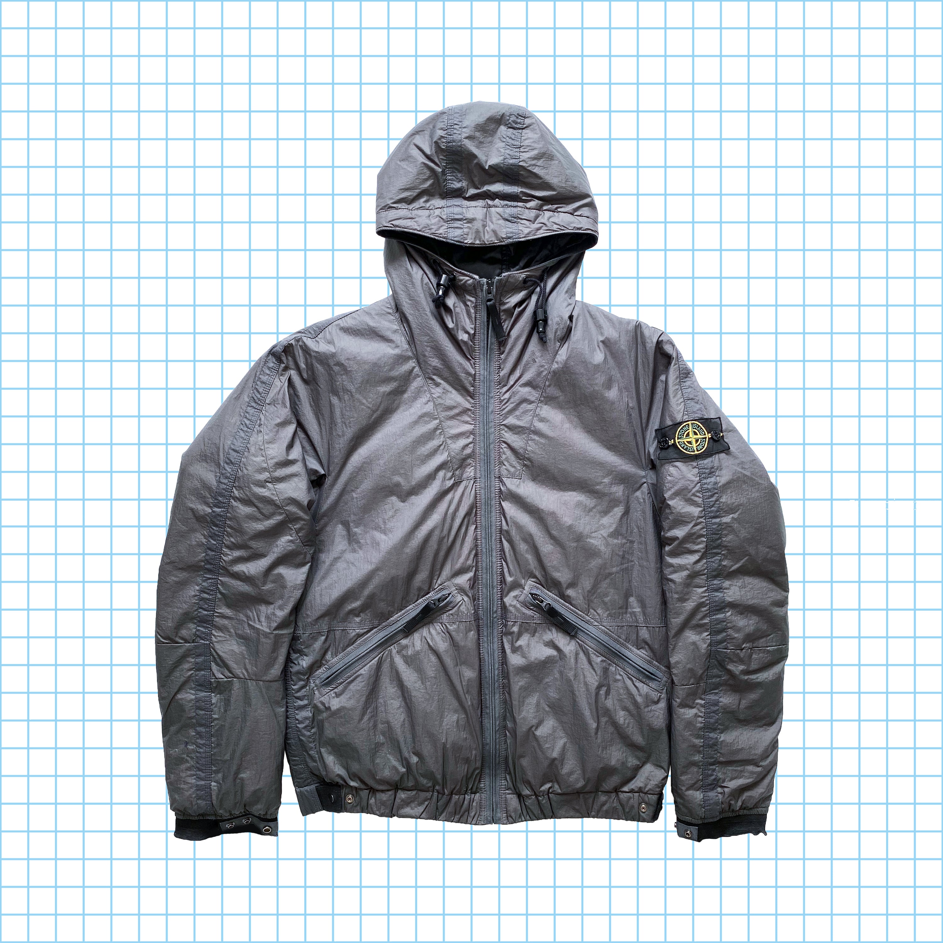 Stone Island Mesh Badge Nylon Down Jacket AW09' - Large – Holsales