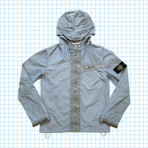 Veste Shell Stone Island Grise Resinata Taped SS09' - Moyen