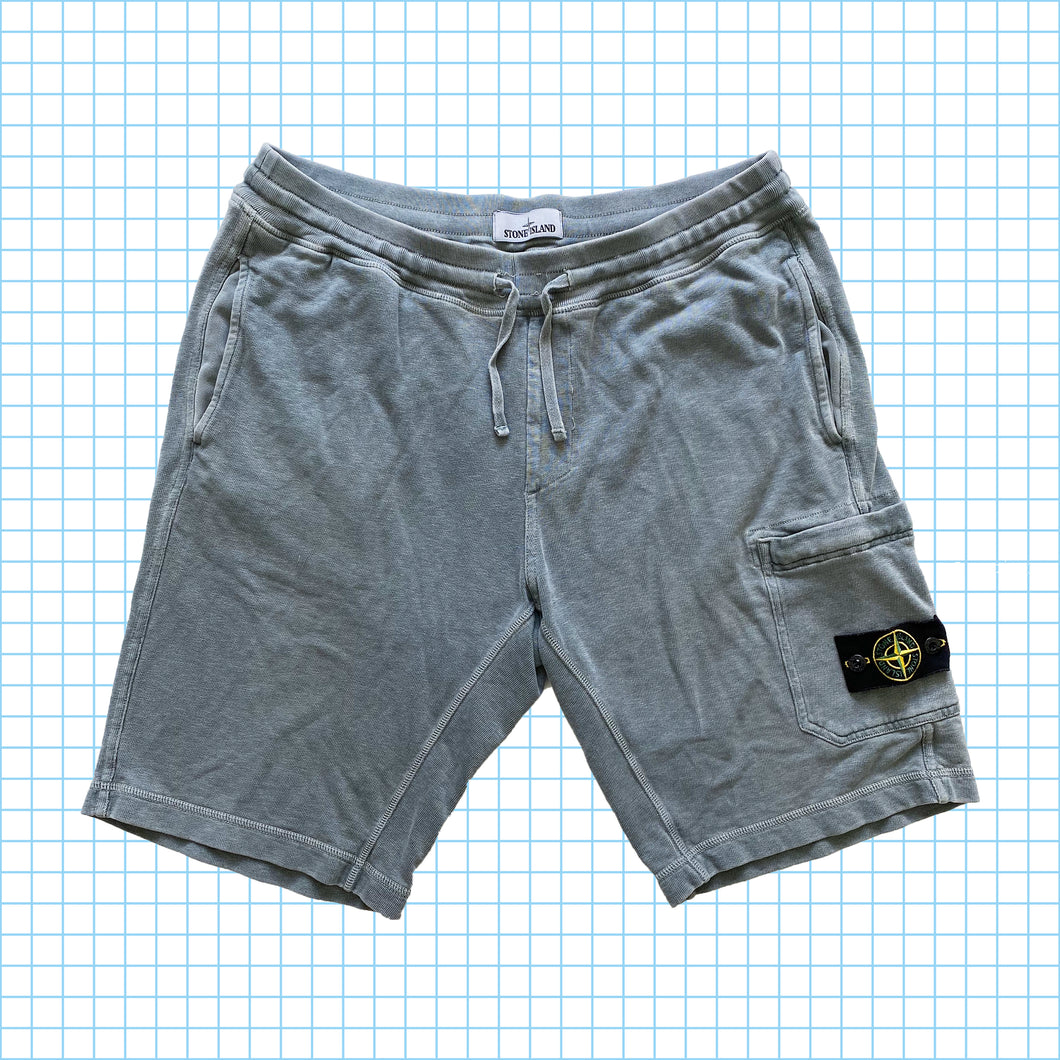 Stone Island Over Dyed Grey Sweat Shorts SS14’ - Large / Extra Large