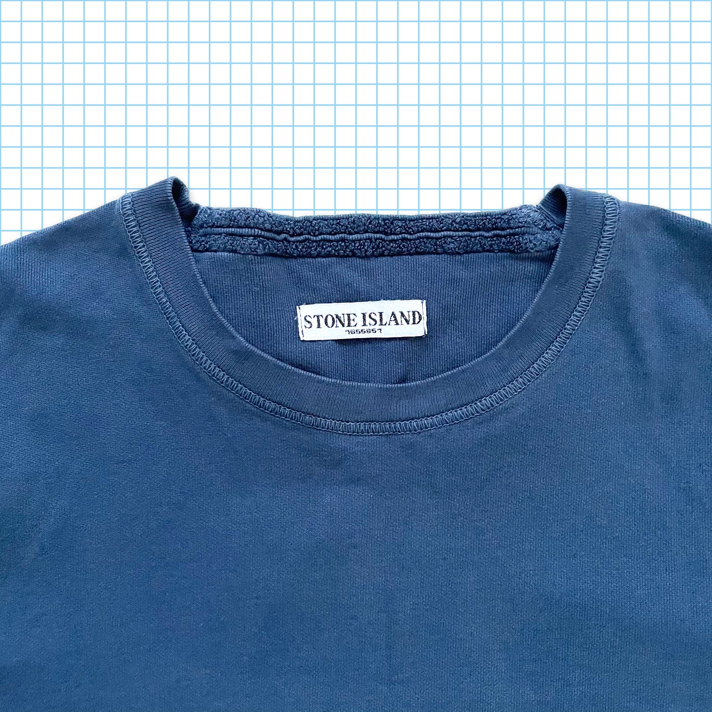 Stone Island Heavy Navy Blue Crew SS09’ - Extra Large