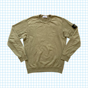 Stone Island Khaki Crewneck SS17' - Medium