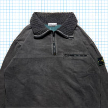 Carica l&#39;immagine nel visualizzatore di Gallery, Vintage Stone Island Fleece Quarter Zip AW95&#39; - Medium / Large