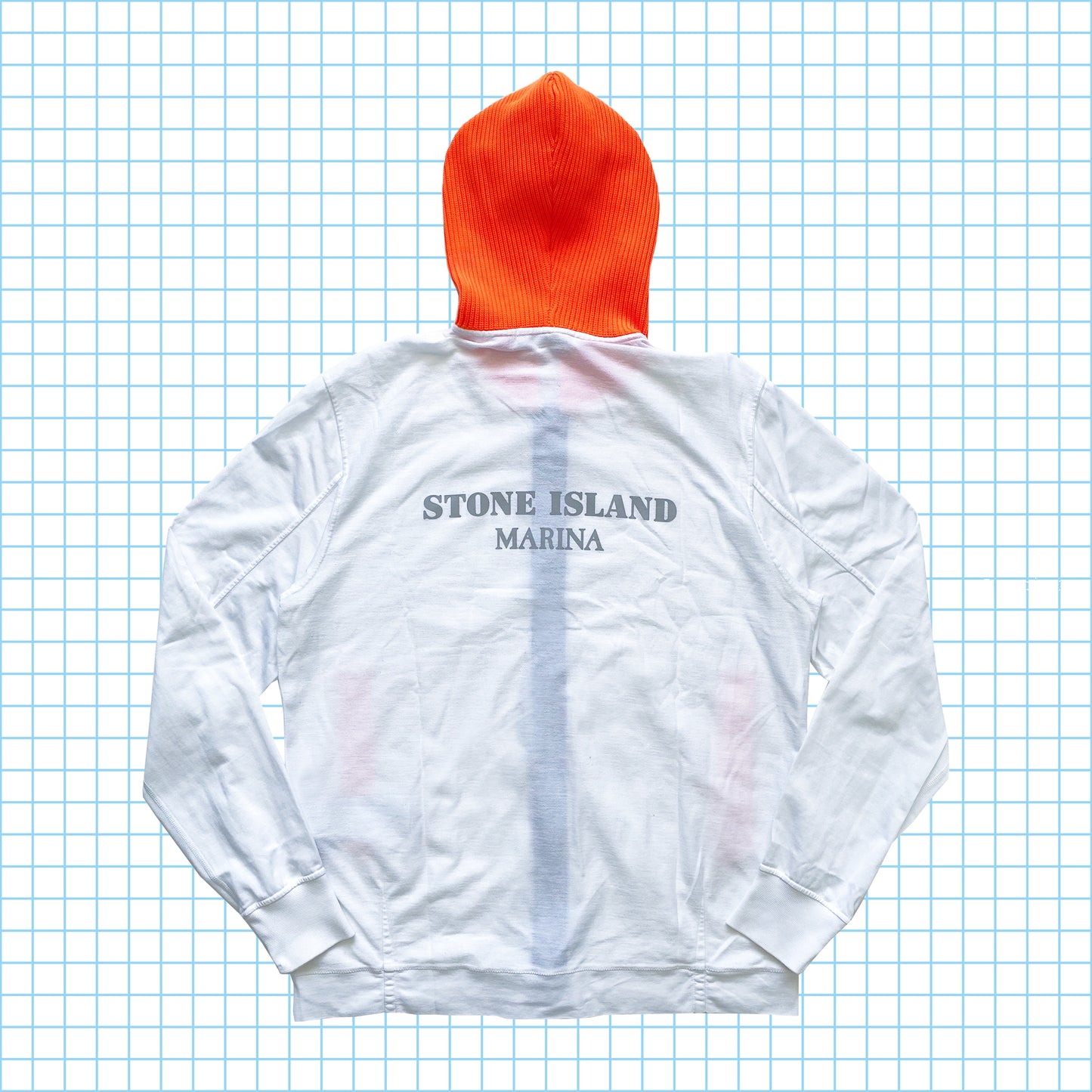 Sweat à capuche Marina réfléchissant Stone Island 3M PE15' - Grand