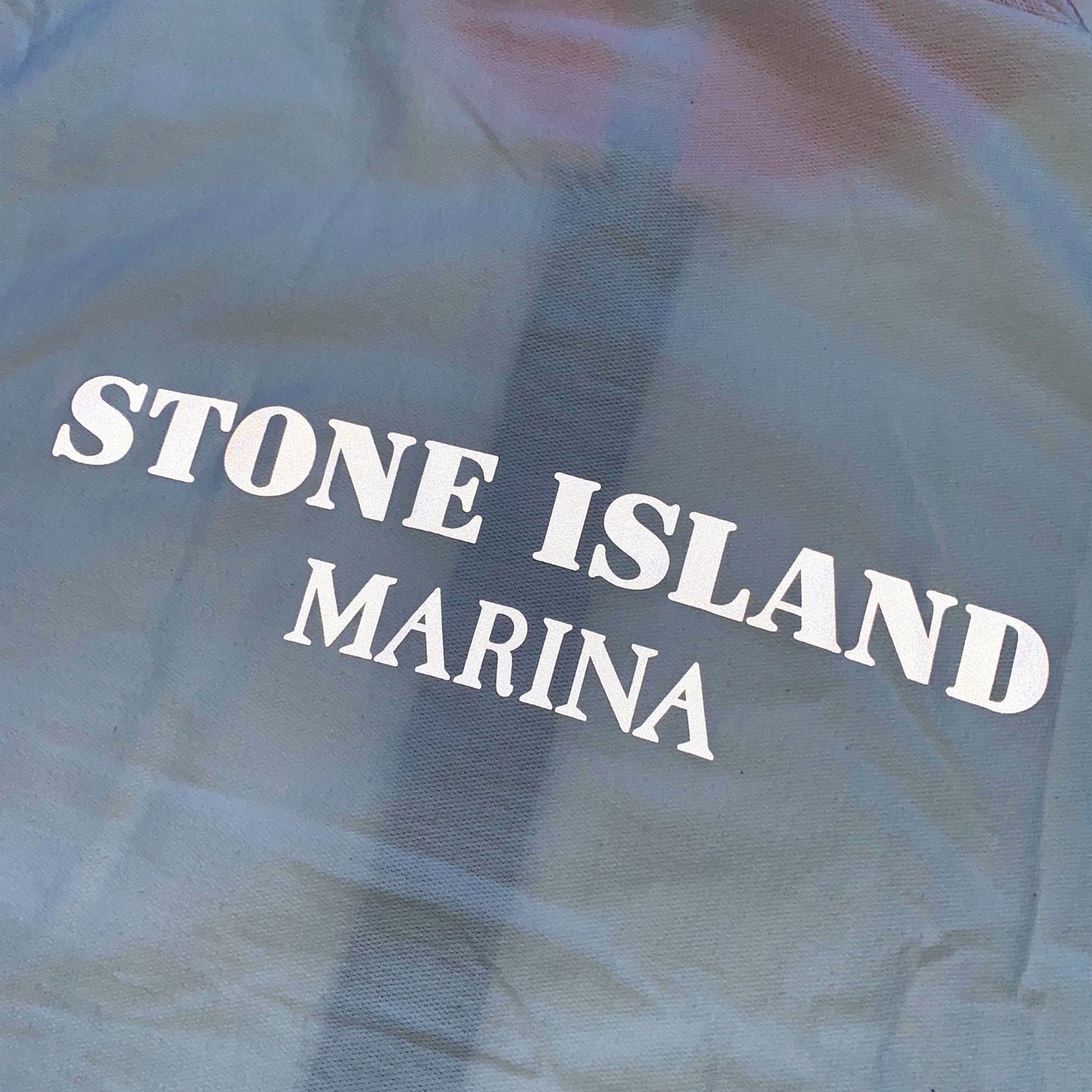 Sweat à capuche Marina réfléchissant Stone Island 3M PE15' - Grand