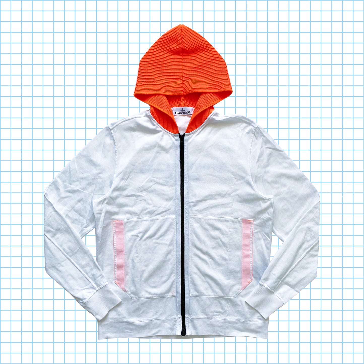 Sweat à capuche Marina réfléchissant Stone Island 3M PE15' - Grand