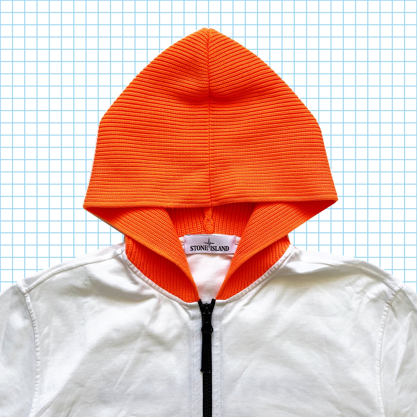 Sweat à capuche Marina réfléchissant Stone Island 3M PE15' - Grand