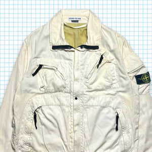 Stone Island Veste multi-poches jaune clair SS98' - Moyen / Grand