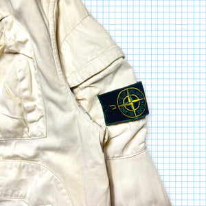 Stone Island Veste multi-poches jaune clair SS98' - Moyen / Grand