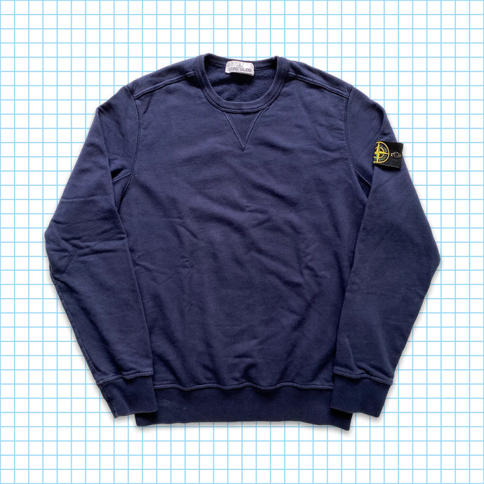 Stone Island Navy Heavy Crew - Medium