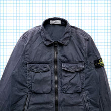 Charger l&#39;image dans la galerie, Stone Island - Surchemise zippée multi-poches Midnight Navy - Small