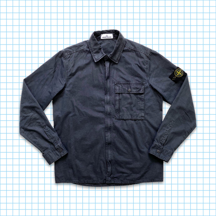 Stone Island Midnight Navy Overshirt AW17’ - Medium