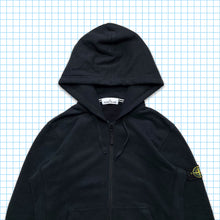 画像をギャラリービューアに読み込む, Stone Island ステルス ブラック ジップ パーカー AW15&#39; - 特大