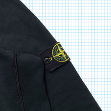 Carica l&#39;immagine nel visualizzatore di Gallery, Stone Island Stealth Black Zipped Hoodie AW15&#39; - Extra Large