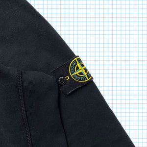 Stone Island Stealth Black Zipped Hoodie AW15' - Extra Large