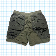 Load image into Gallery viewer, Stone Island Khaki Green Nylon Metal Swim Shorts - Small / Medium