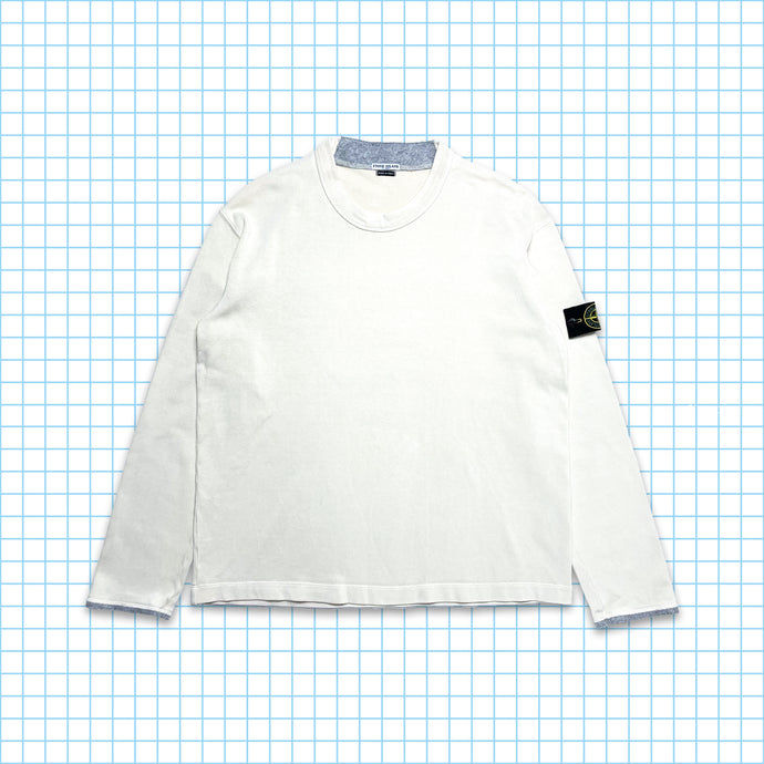 Vintage Stone Island Off White Crewneck AW03' - Grand