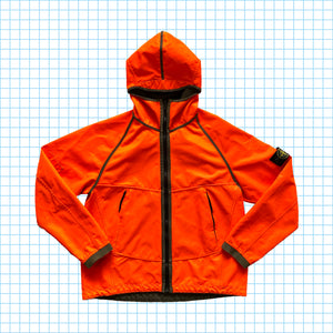 Veste réversible orange fluo Stone Island AW05'