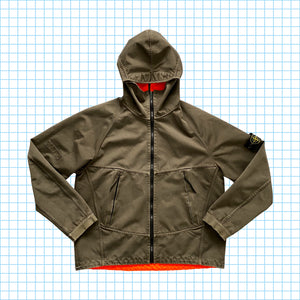 Veste réversible orange fluo Stone Island AW05'