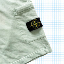 Load image into Gallery viewer, Stone Island Pistachio Green Garment Dyed Cargo Shorts SS18’ - Large