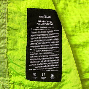 Stone Island Volt Green Pixel réfléchissant SS15' - Petit