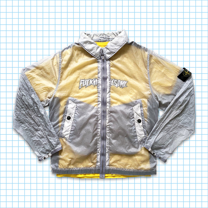 Veste de parachute en polyuréthane et nylon Stone Island SS07' - Très grand