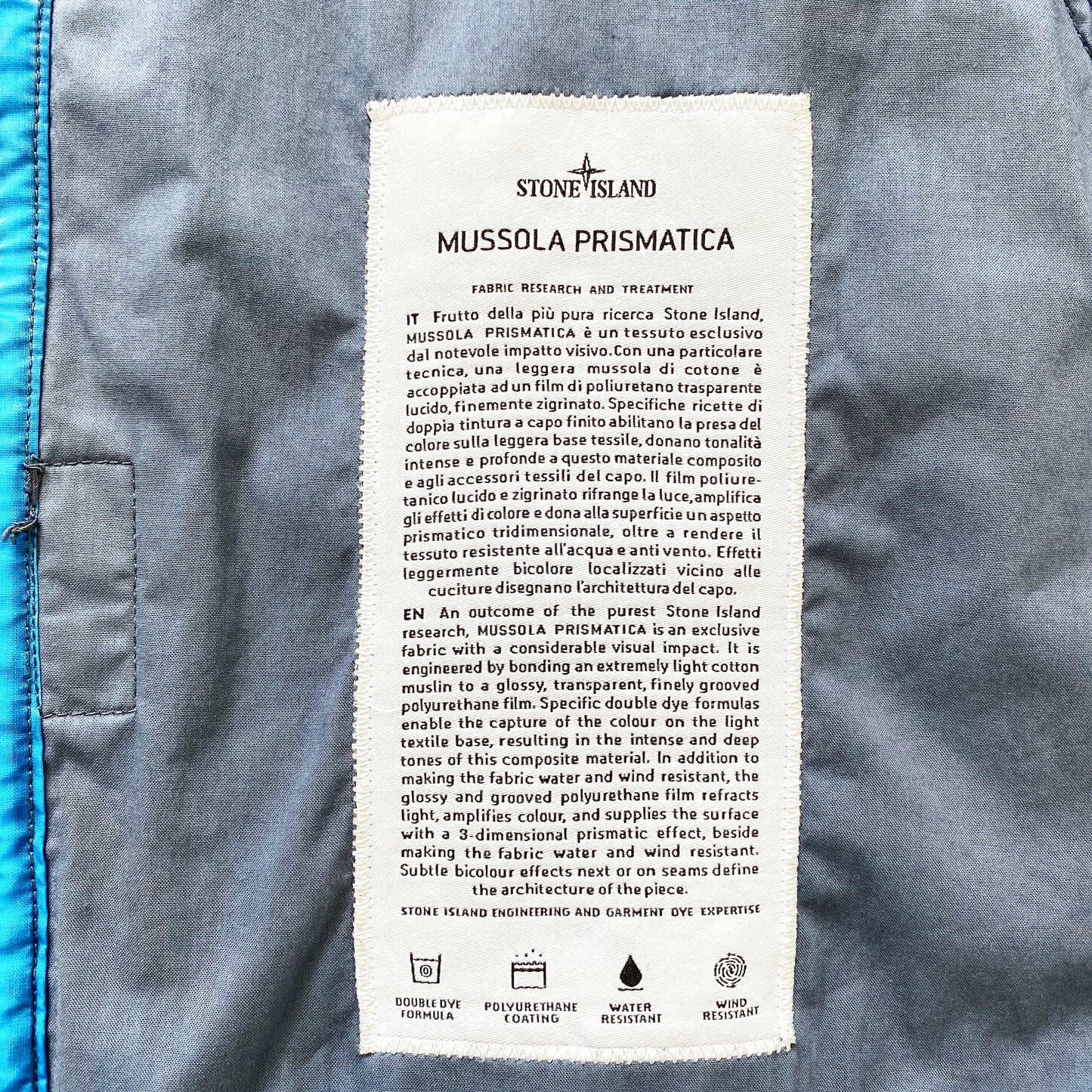 Stone Island Mussola Prismatica SS12' - Grand