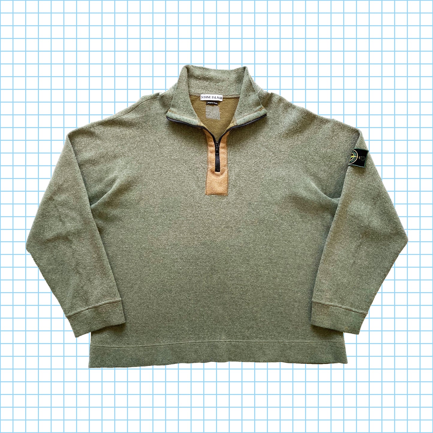 Vintage Stone Island Quarter Zip AW96' - Extra Large