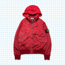 Load image into Gallery viewer, Stone Island Metallic Red Nylon Metal Over Shirt - Small