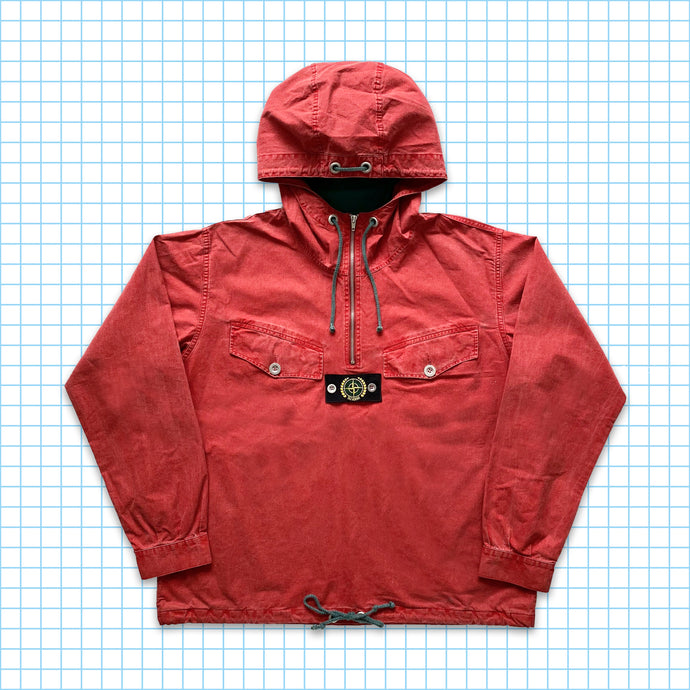 Stone Island 30th Anniversary Red Tela Stella - Extra Large