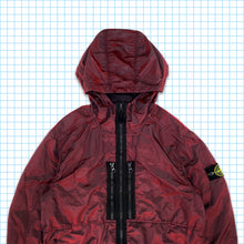 Load image into Gallery viewer, Stone Island Hooded Red Nylon Metal Weft SS17’ - Medium / Large