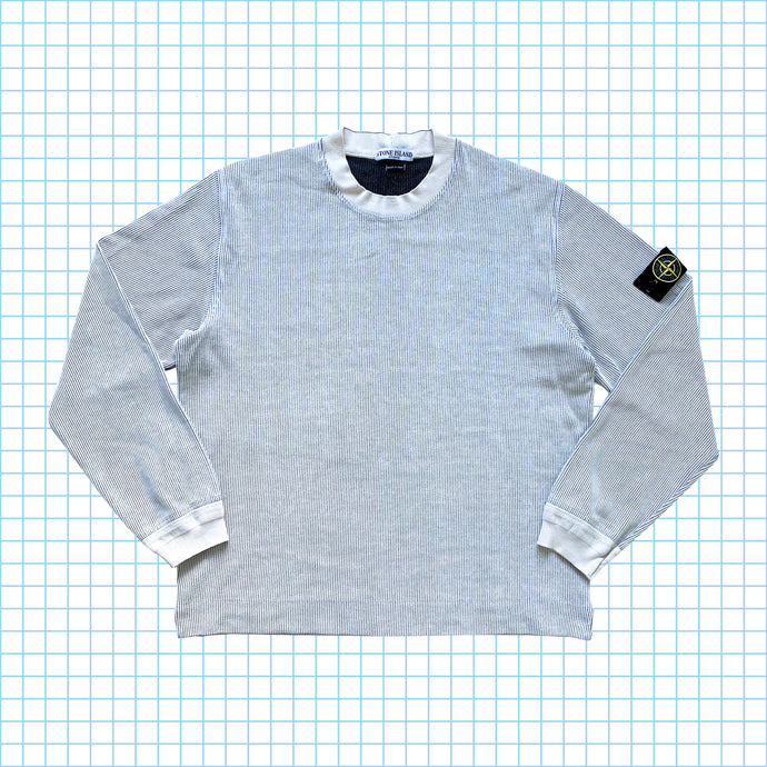 Vintage Stone Island Ribbed Knit Crewneck SS05’ - Extra Large