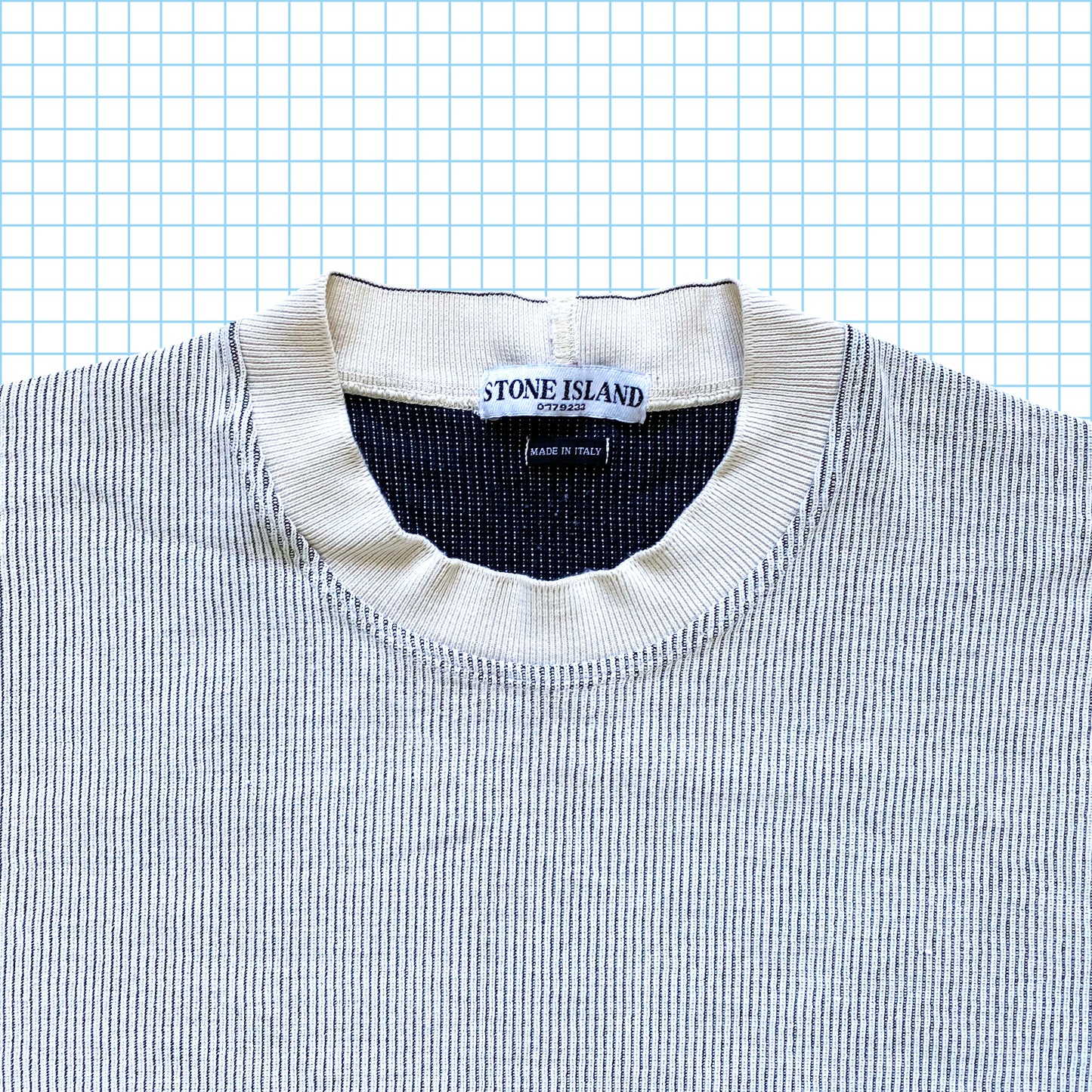 Vintage Stone Island Ribbed Knit Crewneck SS05’ - Extra Large