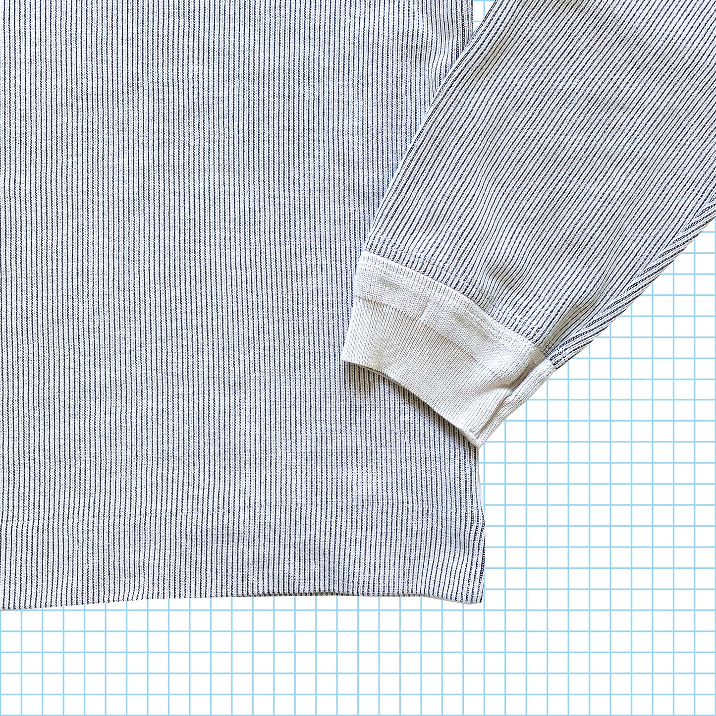 Vintage Stone Island Ribbed Knit Crewneck SS05’ - Extra Large