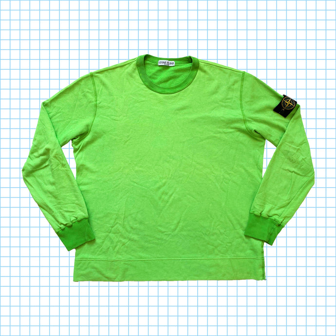 Stone Island Volt Green Crewneck SS11' - Extra Large