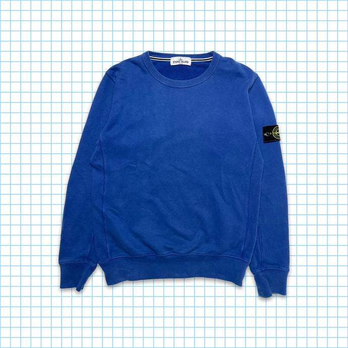 Stone Island ロイヤル ブルー クルーネック AW12' - Medium