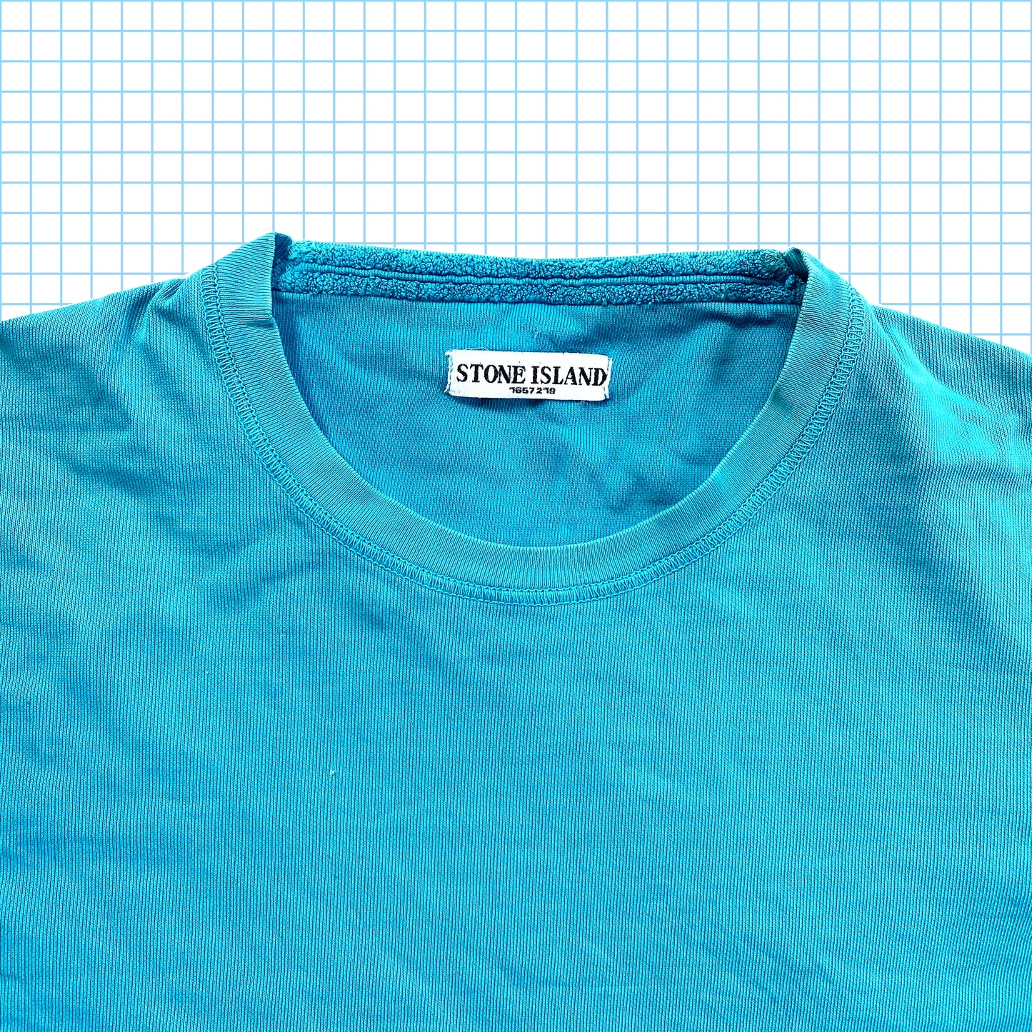 Stone Island Aqua Blue Crewneck SS09' - Extra Large
